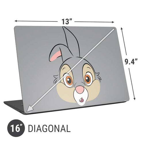 Disney Bambi Thumper Portrait Universal Laptop 16in (13 x 9.4in) Skin